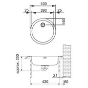 FRANKE PAMIRA RAX 610-38