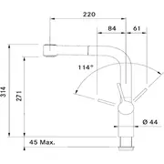 FRANKE FS SL SP нержавеющая сталь