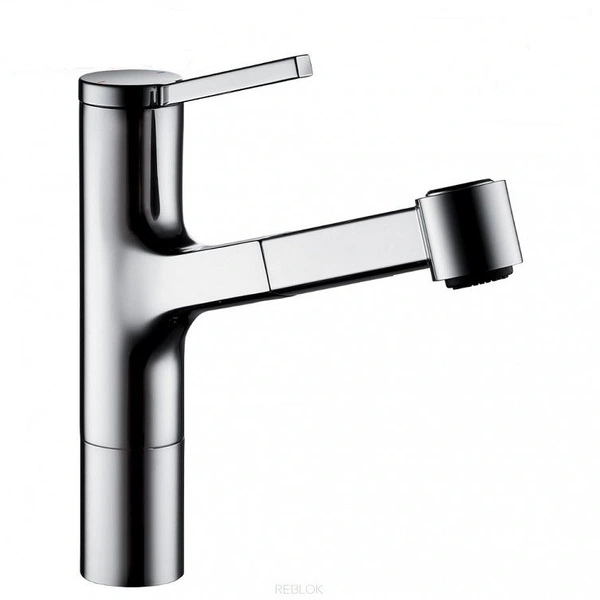 FRANKE KWC Ava с выдвижным душем Jetclean хром