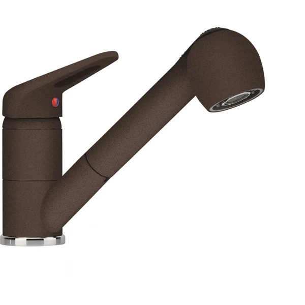 FRANKE NOVARA PLUS с выдвижным шлангом шоколад