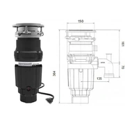 Bone Crusher Измельчитель пищевых отходов BC 610