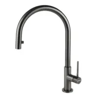 FALMEC TREVI ROUND PVD BRUSHED GUN METAL