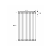 Paulmark Ролл-мат R405-GM вороненая сталь